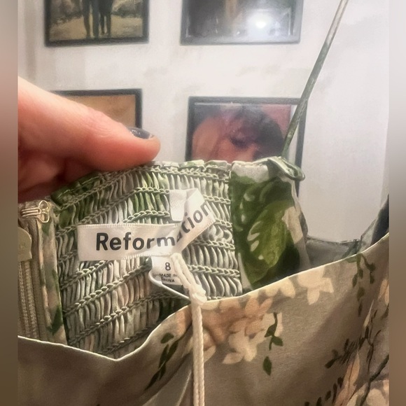 Reformation Frankie Silk Maxi Dress ✨NWT✨ - Picture 6 of 6